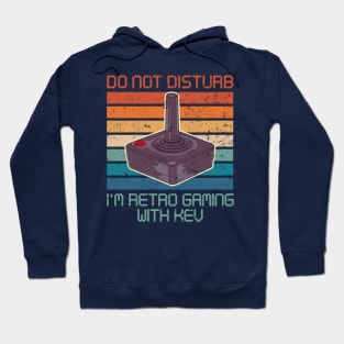 Do not disturb i'm retro gaming with Kev Classic Retro Sunset Hoodie